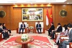 Tổng Lãnh sự quán Singapore tại Thành phố Hồ Chí Minh thăm và làm việc tại Bà Rịa-Vũng Tàu