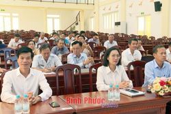 Bình Phước: Tăng cường kỹ năng giao tiếp, phản hồi thông tin cho báo chí