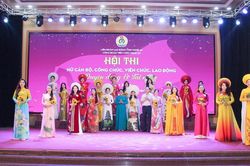 Hội thi 'Nữ cán bộ, công chức, viên chức duyên dáng và tài năng' năm 2024