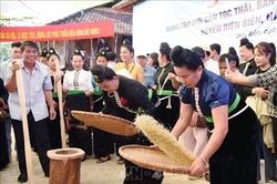 Phục dựng Lễ hội mừng cơm mới dân tộc Thái bản U Va