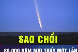 KHÔNG THỂ TIN: Sao chổi 80.000 năm mới thấy một lần