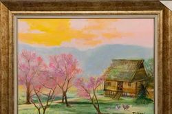 Nghệ sĩ nhân dân Trà Giang triển lãm tranh cá nhân ở tuổi 82