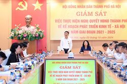 HĐND TP giám sát việc thực hiện các chỉ tiêu văn hóa-xã hội giai đoạn 2021-2025