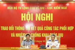 Cảnh sát biển Việt Nam tăng cường công tác phối hợp chống khai thác IUU