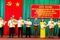 An Khê trao quyết định điều động, bổ nhiệm 6 cán bộ