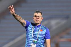 Huấn luyện viên Cristiano Roland hài lòng về tinh thần thi đấu của Đội tuyển U17 Việt Nam