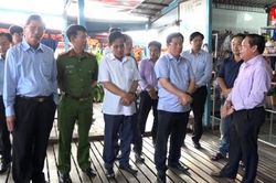 Chủ tịch UBND tỉnh An Giang Hồ Văn Mừng khảo sát các điểm du lịch của tỉnh