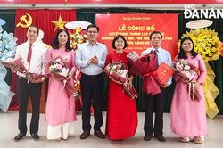 Công bố quyết định thành lập Ðảng bộ Trường THPT Trần Phú