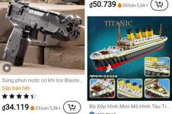 Đồ chơi kích động bạo lực tràn ngập Temu