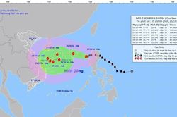 Tin bão trên biển Đông (Cơn bão số 6)