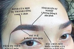 Cảnh giác với làm đẹp 'chân mày phong thủy', thay tướng đổi vận