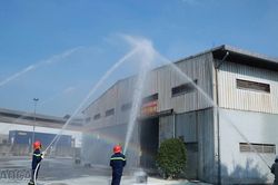 Diễn tập ứng phó sự cố an toàn lao động năm 2024