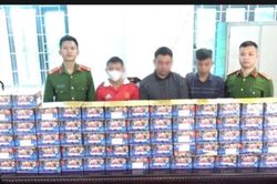 Triệt phá đường dây tàng trữ, vận chuyển gần 1,5 tạ pháo từ nước ngoài về Nghệ An