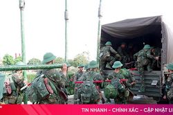 Bộ CHQS tỉnh Hà Tĩnh triển khai công tác phòng, chống bão số 6