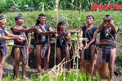 Lễ cúng bến nước người Bahnar ở huyện Kbang