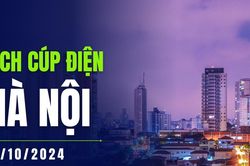 Lịch cúp điện Hà Nội ngày 31/10/2024