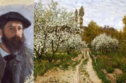 Đấu giá bức tranh cây táo đặc biệt của Claude Monet