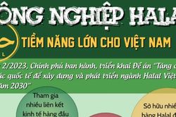 Thị trường Halal: Tiềm năng 'nghìn tỷ USD' chưa được khai phá