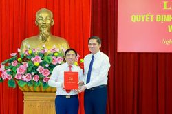 Đồng chí Cao Minh Tú - Phó Giám đốc Sở Công Thương Nghệ An giữ chức Phó Bí thư Huyện ủy Quế Phong