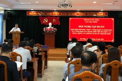 Tập huấn về đổi mới phương thức lãnh đạo của Đảng đối với hoạt động của Đoàn Luật sư