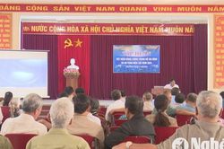 Tập huấn chương trình sử dụng năng lượng tiết kiệm và hiệu quả