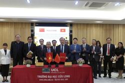 Trường ĐH Cửu Long ký hợp tác với Tập đoàn Giáo dục Quốc tế Beifang