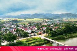 Bình yên xã nông thôn mới bên sông Ngàn Phố