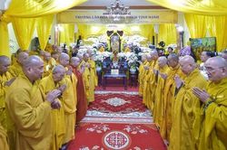Lễ tang Trưởng lão Hòa thượng Thích Tịnh Hạnh trà-tỳ