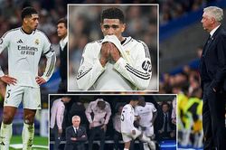 Xuất hiện lý do Bellingham nổi giận trong trận Real Madrid thua Milan, mâu thuẫn với Vinicius đã lộ rõ