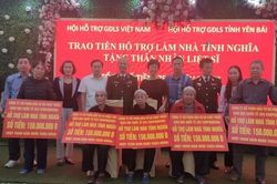 750 triệu đồng hỗ trợ làm 5 nhà tình nghĩa cho thân nhân liệt sĩ