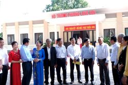 Phó Chủ tịch HĐND tỉnh Nguyễn Như Khôi dự Ngày hội Đại đoàn kết tại thị xã Thái Hòa