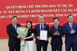 Nam Định: Đầu tư hơn 1.600 tỷ đồng xây dựng khu công nghiệp hỗ trợ Trung Thành