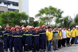 Trường ĐH Cửu Long tăng cường công tác PCCC và cứu nạn cứu hộ