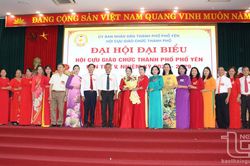 Đại hội Hội Cựu giáo chức TP. Phổ Yên lần thứ V