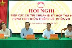 Cử tri Hương Thủy kiến nghị các nội dung liên quan đến dân sinh