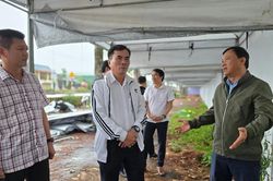 Lãnh đạo TP. Pleiku kiểm tra đường chạy 'Gia Lai City Trail 2024- Giấc mơ đại ngàn'
