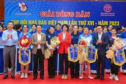 Sự trở lại của một giải đấu quy mô, uy tín dành cho người làm báo