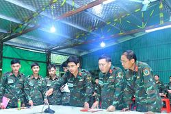 Bộ Chỉ huy Quân sự tỉnh hoàn thành xuất sắc nhiệm vụ diễn tập chỉ huy - tham mưu 1 bên 2 cấp năm 2024