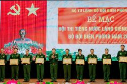 Bộ đội Biên phòng tỉnh Nghệ An đạt giải Nhì Hội thi tiếng nước láng giềng