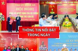 Nghệ An: Thông tin nổi bật ngày 16/11
