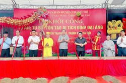 Thanh Trì (Hà Nội): Khởi công dự án tu bổ, tôn tạo di tích đình Đại Áng