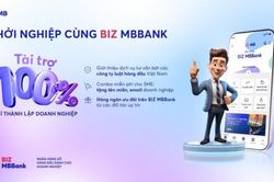 BIZ MBBank tài trợ 100% phí thành lập doanh nghiệp, vững bước đồng hành cùng SME