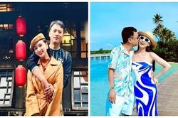 'Nữ diễn viên giàu nhất miền Bắc' tình tứ bên chồng đại gia