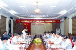 Ban Kinh tế Trung ương làm việc với Ban Thường vụ Tỉnh ủy Nghệ An về hợp tác đầu tư nước ngoài