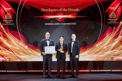 SonKim Land được vinh danh 'Chủ đầu tư của thập kỷ' tại Giải thưởng Bất động sản Việt Nam PropertyGuru 2024