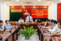 Phú Yên công bố các quyết định về công tác cán bộ