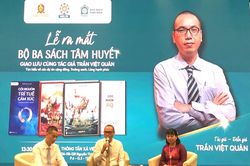Ra mắt bộ ba sách 'Hành trình gieo mầm tri thức – Bài học sâu sắc từ cuộc sống – Lịch sử và Đạo lý'