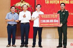 Tổng cục Hậu cần hỗ trợ xây dựng 50 căn nhà tại Hương Khê, Hà Tĩnh