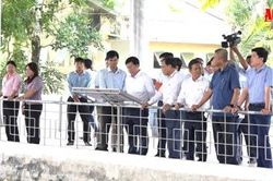 Chủ tịch UBND tỉnh An Giang Hồ Văn Mừng khảo sát Khu di tích Văn hóa Óc Eo - Ba Thê