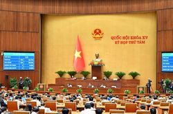 Quốc hội thông qua luật đầu tiên tại Kỳ họp thứ 8